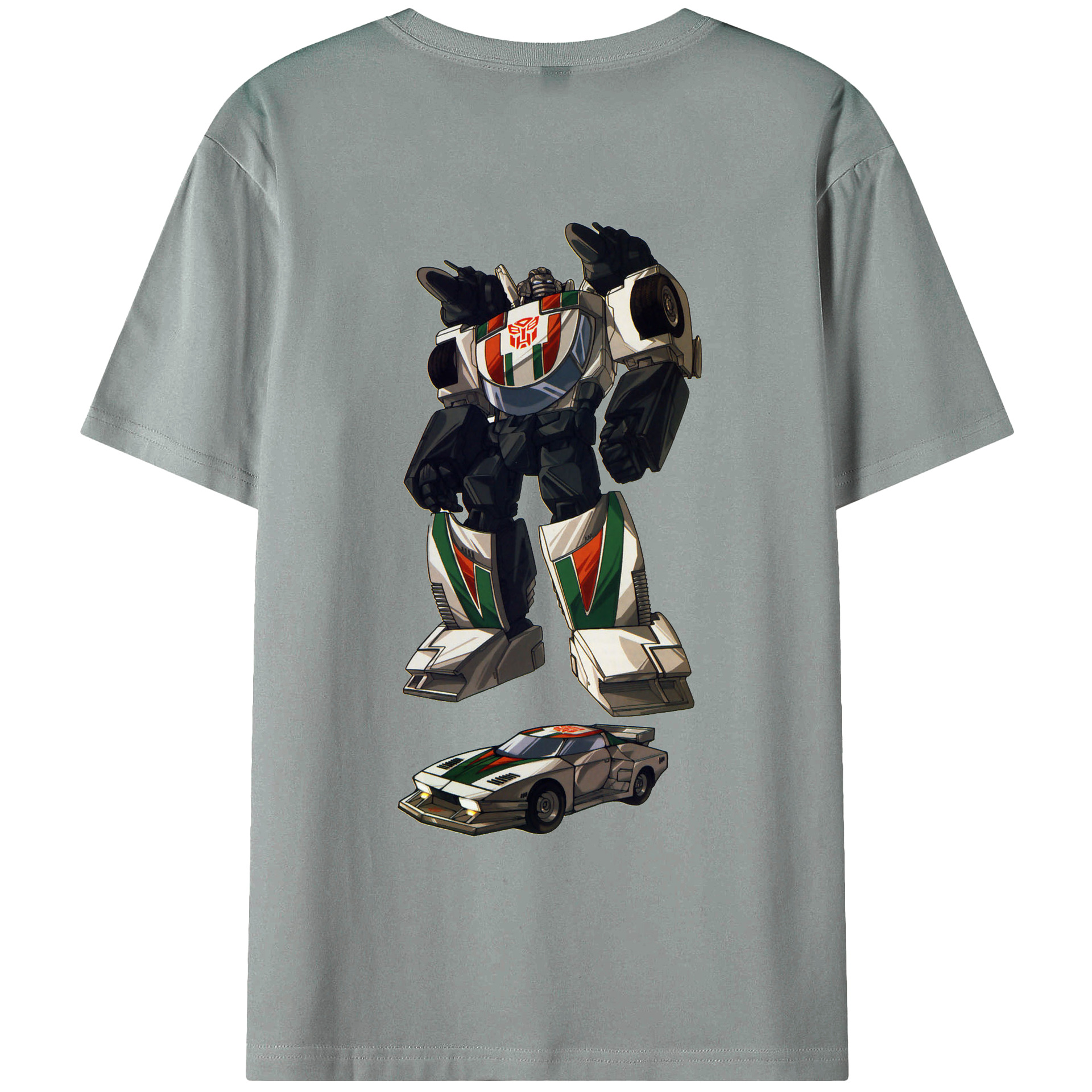 （画像用）  綿100％ メンズ半袖Tシャツ（バックプリント） 通気性